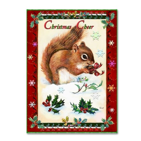 Judy Mastrangelo 'Squirrel's Gift' Canvas Art,14x19